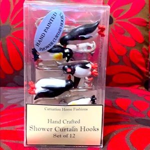 NEW HAND CRAFTED Shower Curtain Hooks